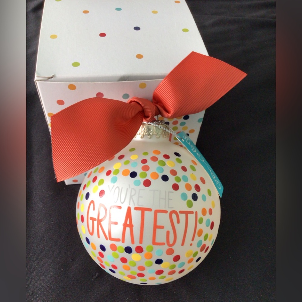 Gift boxed ornament - Coton Colors